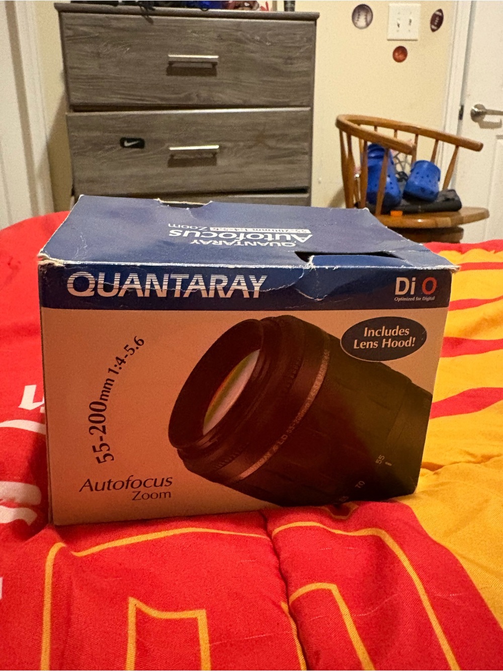 Quantaray 55-200mm Autofocus Zoom Lens - Black